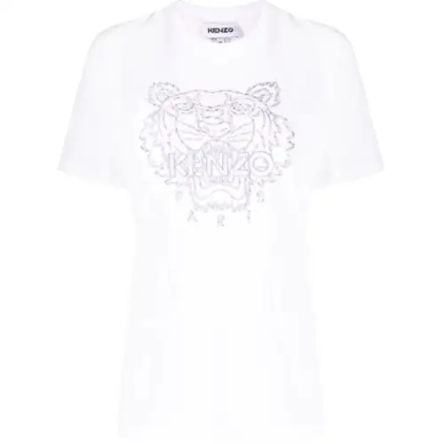 KENZO Classic Tiger Head T Shirt Women's White