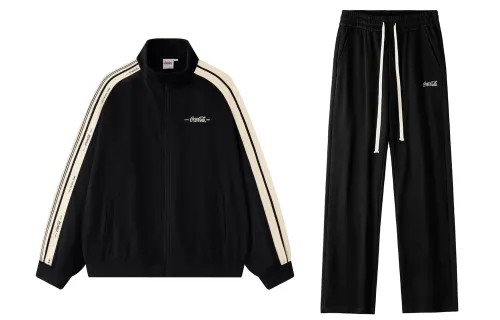 Coca Cola Casual Pants Set Unisex