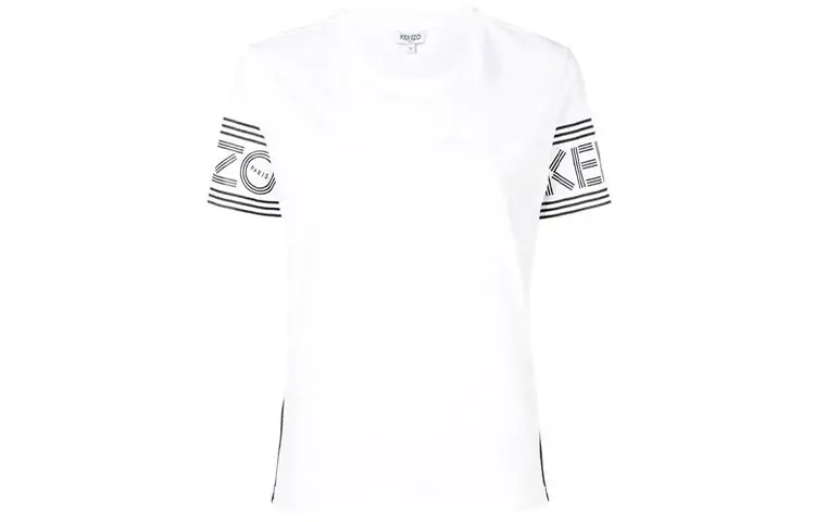 KENZO T Shirts Women's White Crew Neck Moderate