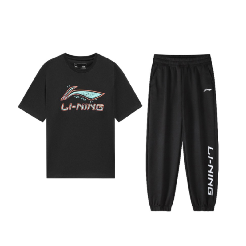 Li Ning Sports Fashion Collection Casual Sportswear Men’s Black