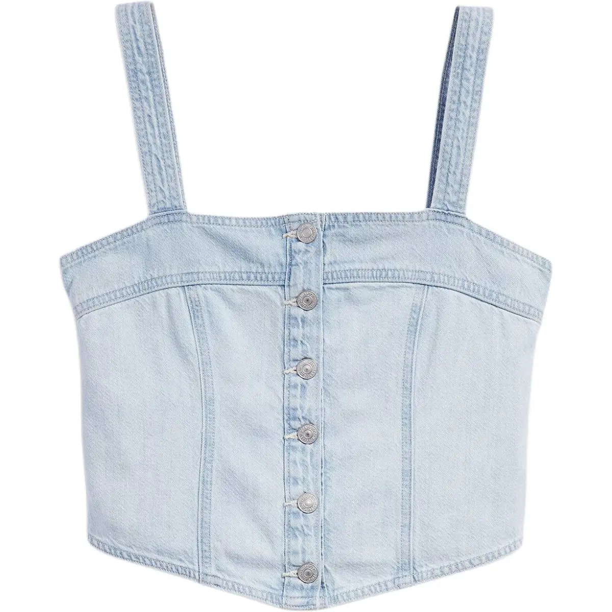 Levis Drea Denim Crop Top