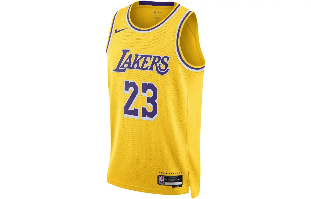 Nike LeBron James Los Angeles Lakers Icon Edition 2022/23 Nike Dri-FIT Nba Swingman Jersey