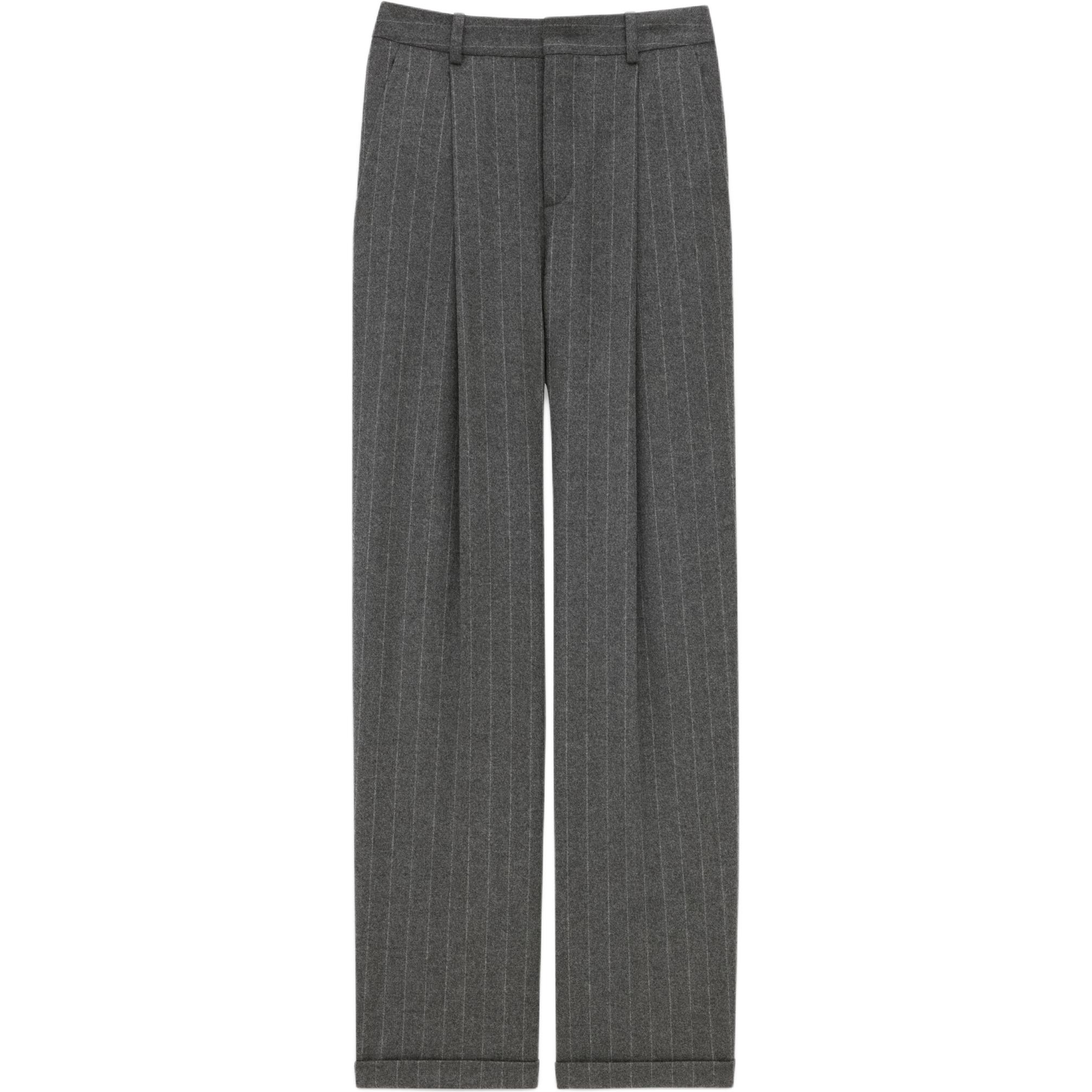 SAINT LAURENT 90'S Striped Pants