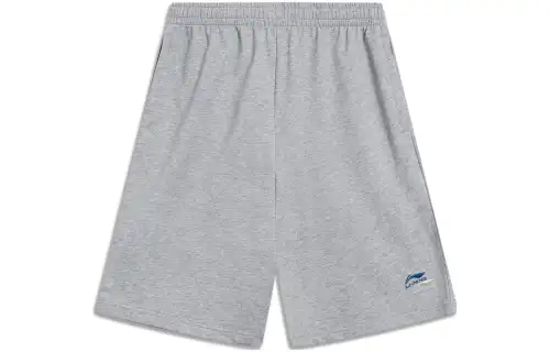 Li Ning Sports Life Collection Sports Shorts Men's Heather Gray