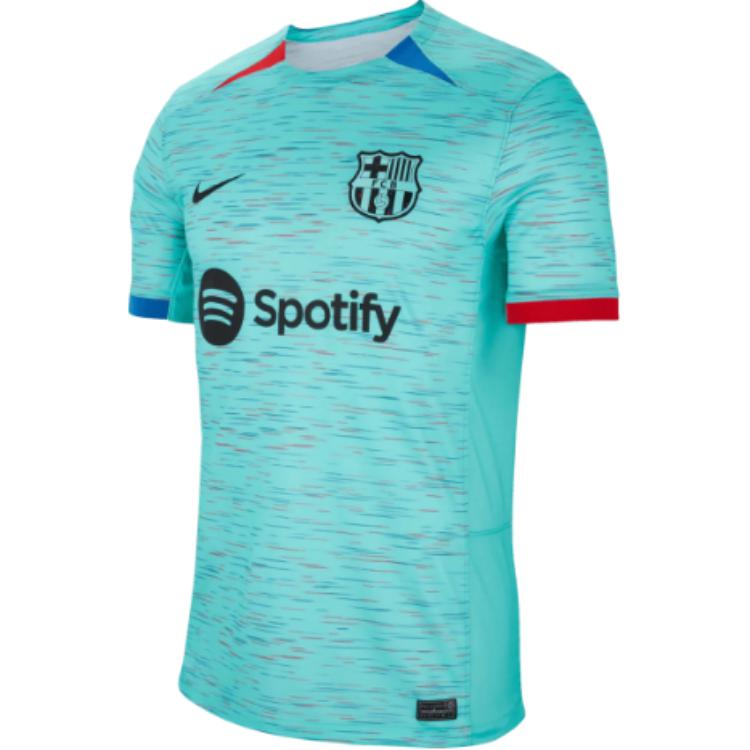 Nike Football blue football uniform, print, with short sleeve