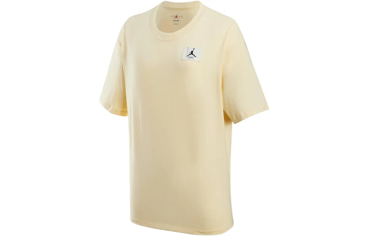 Jordan T Shirt Women's Cotton Fabric White