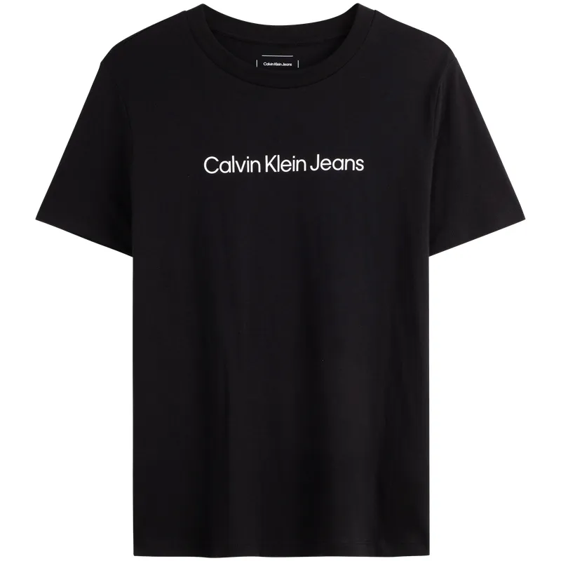 CALVIN KLEIN SS25 T Shirt Women's Space Black