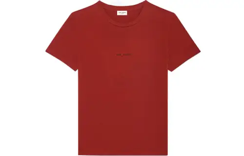 SAINT LAURENT SS21 T Shirt Women's Terracotta