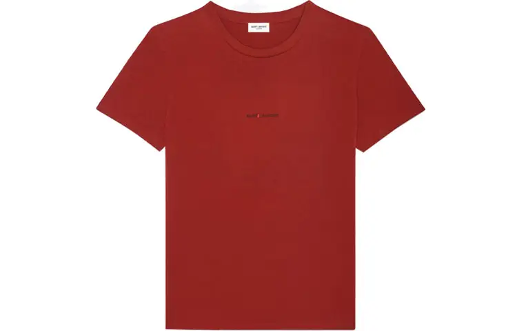 SAINT LAURENT SS21 T Shirt Women's Terracotta