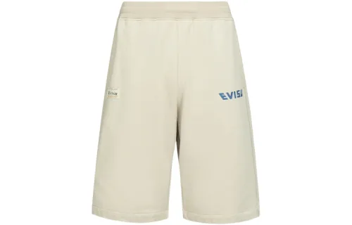 EVISU Sports Shorts Men's Khaki Moderate
