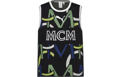PUMA X MCM FW23 Basketball Jersey Unisex Black