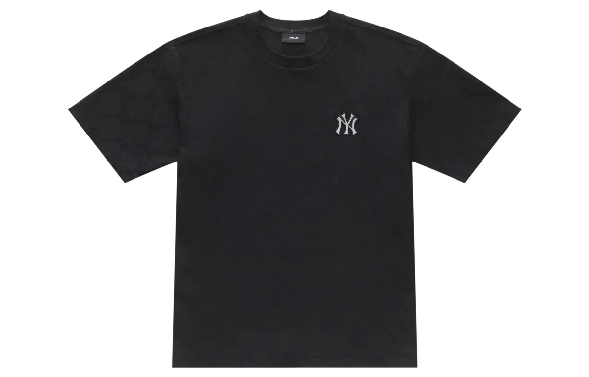MLB MONOGRAM SS25 T Shirt Unisex Black