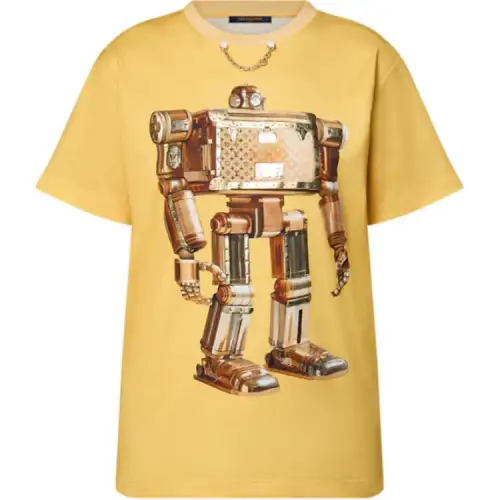 LOUIS VUITTON Regular T Shirt Women's Yellow