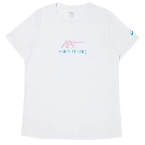 ASICS Regular T Shirt Women's Bright White/Light Blue