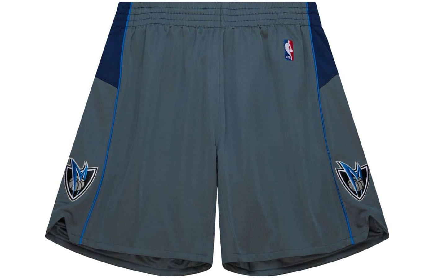 Mitchell Ness Basketball Shorts Unisex Blue Gray