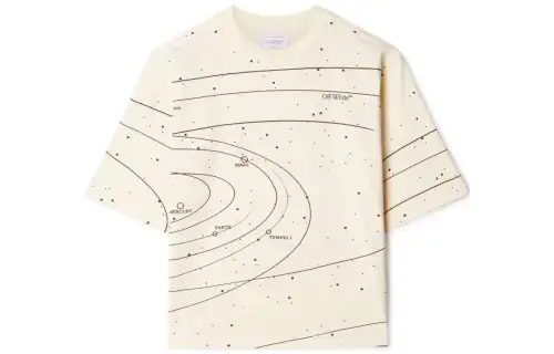 OFF-WHITE Solar System Cotton T-shirt