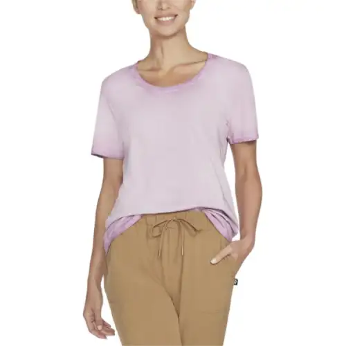 Skechers T Shirt Women's Purple/Bright Pink