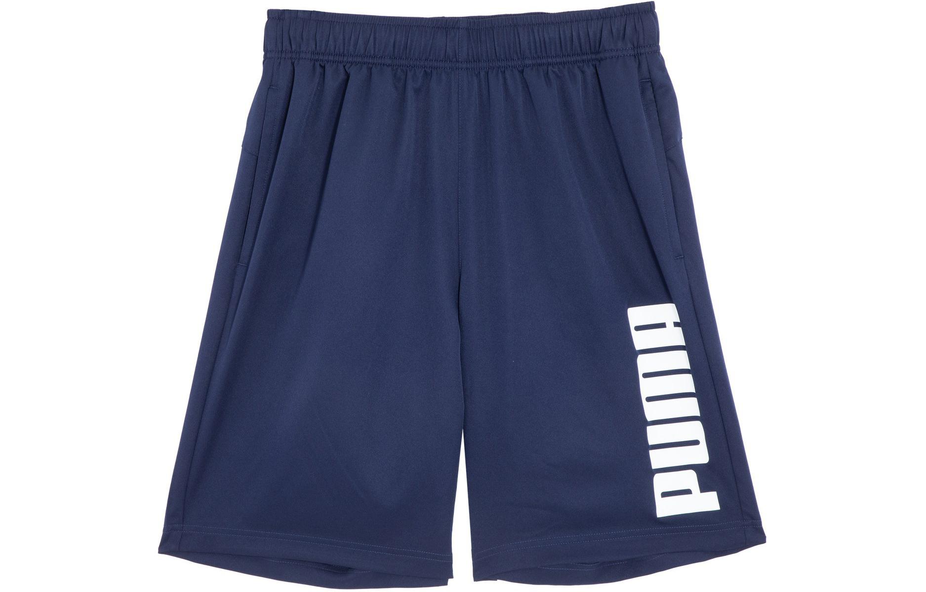 PUMA ESS Casual Shorts Men's Tweed Blue
