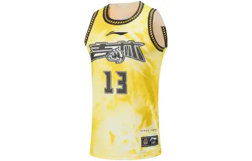 Li Ning CBA Collection Basketball Jersey Fan Edition, Jilin Jiutai Rural Commercial Bank Team, Jiang Yuxing Size 13
