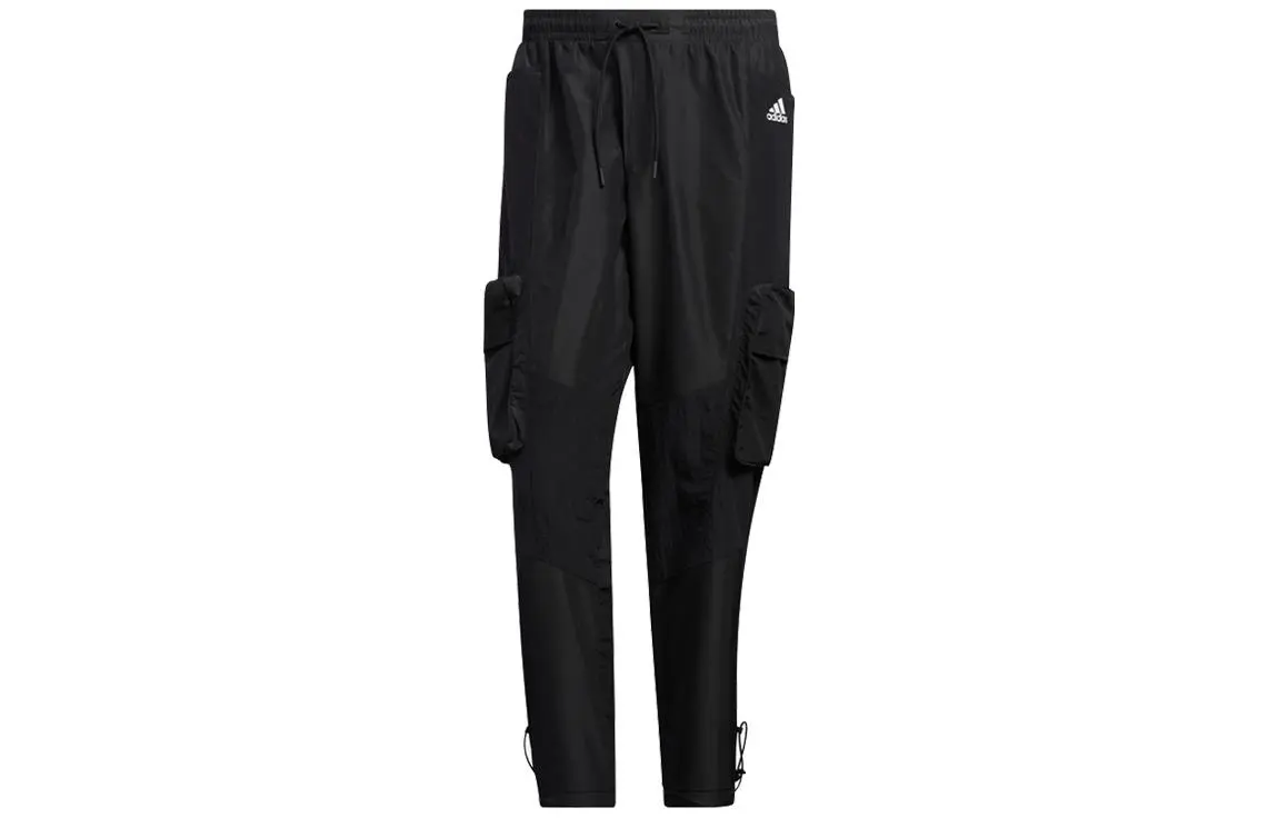 Adidas Sports Pants Men's Black Moderate