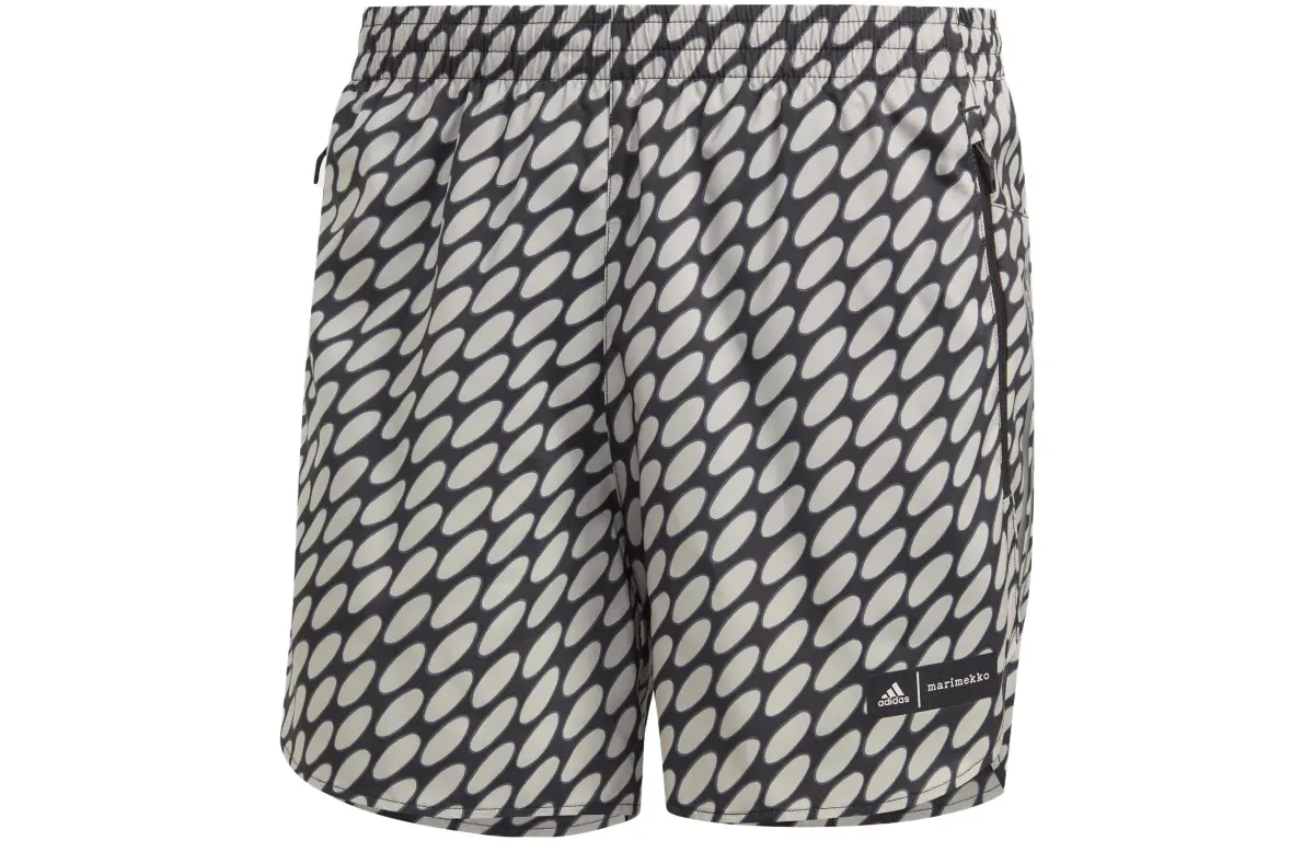 Adidas x Adidas X Marimekko Running Shorts Men's Preppy Silver Gray