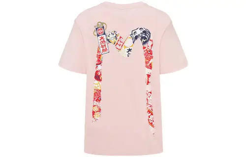 EVISU T Shirts Women's Crew Neck Moderate Straight Fit
