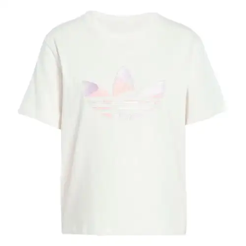 Adidas Originals Camo Crop Infilled Logo Tee