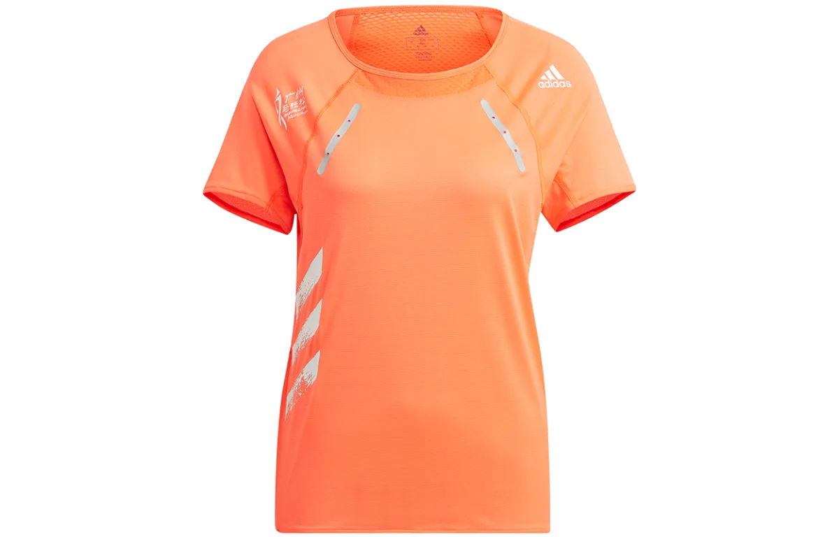 Adidas Raglan Sleeve Running T Shirt Women's