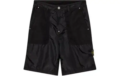 STONE ISLAND Compass-motif Shorts