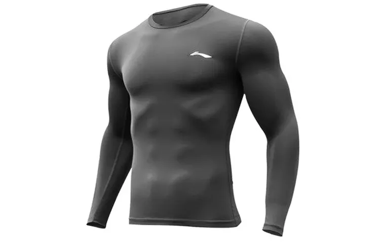 Li Ning Workout Clothing Men's Gray