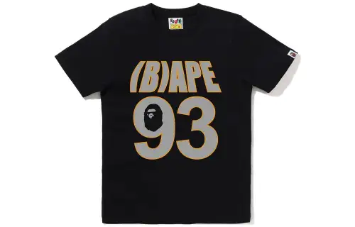 A BATHING APE T Shirts Women's Crew Neck Moderate Straight Fit