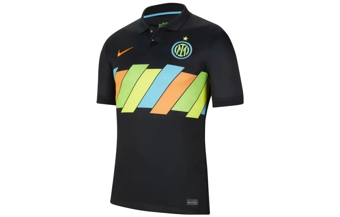 Nike Inter Milan Soccer Jerseys Men's Black Moderate