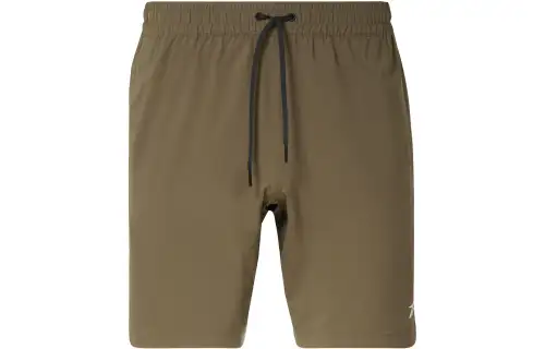 Reebok WORKOUT READY WOVEN Sports Shorts Men's Green