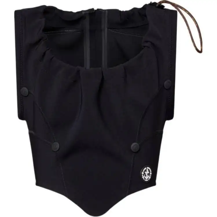 LOUIS VUITTON Color-Blocked Scuba Top