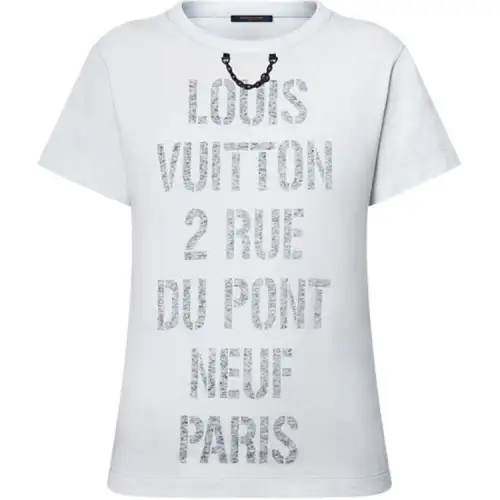 LOUIS VUITTON Stencil Signature T Shirt