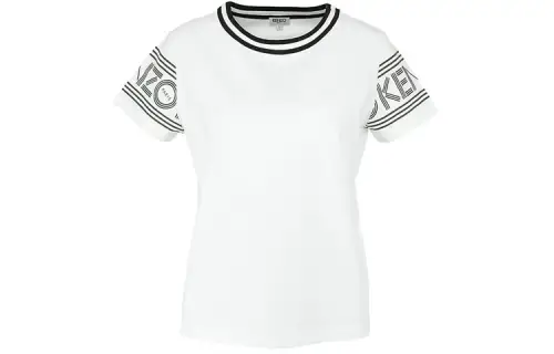 KENZO T Shirts Women's White Crew Neck Moderate Other