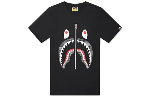 A BATHING APE T Shirt Women's Black