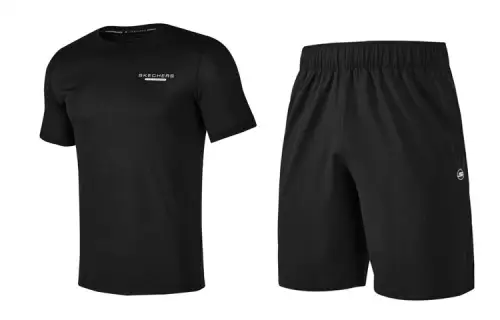 Skechers Casual Sportswear Men's Carbon Black