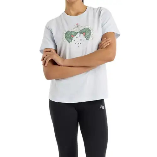 New Balance Sport Essentials T Shirt Women's Ice Blue