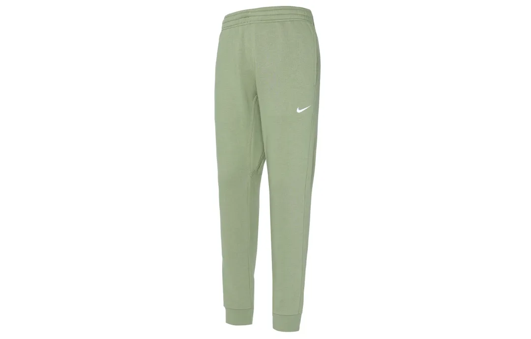 Nike Sports Life Collection Comfortable Fleece Lined Thermal Casual Pants Men's Green