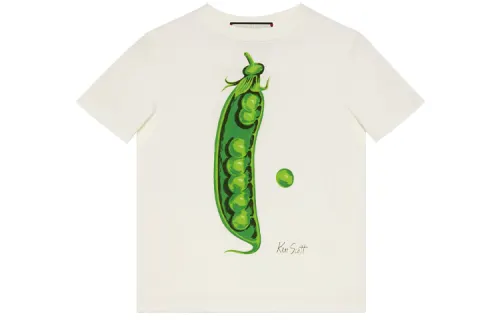 GUCCI Epilogue Collection FW20 Regular T Shirt Women's Ivory White