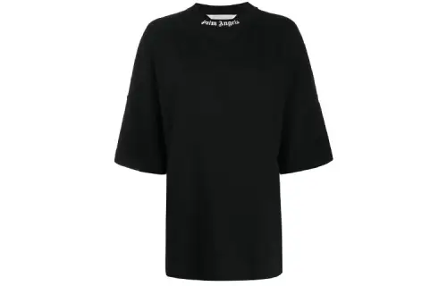 PALM ANGELS Women's Classic Logo Oversize T shirt Black