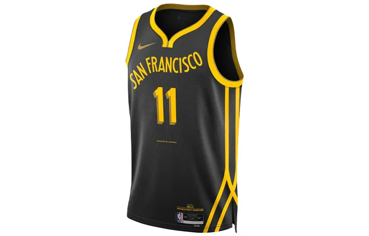 Nike Basketball Jersey Men's Black Gold