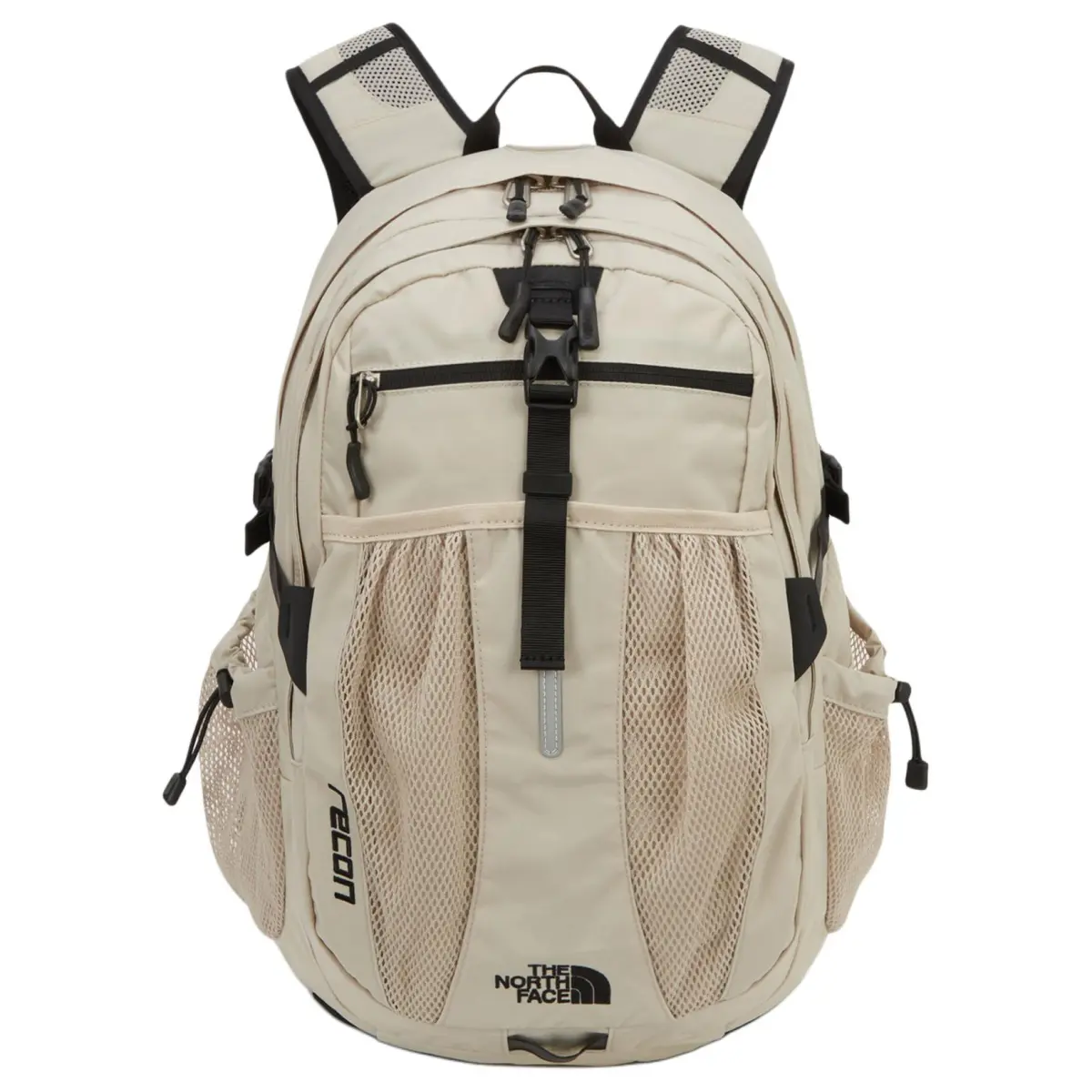 THE NORTH FACE 31L Double Shoulder Outdoor Bag Nylon Beige Men's