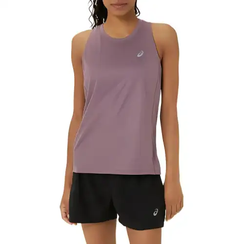Asics Tank Top Women's Dark Purple Red