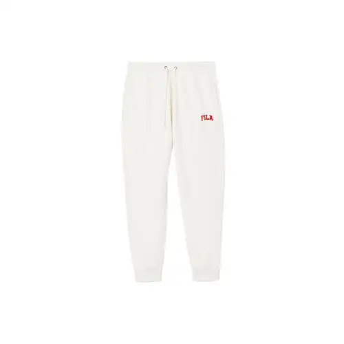 FILA Jogger The Varsity Collection Casual Pants Men's Ecru