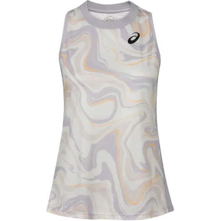 ASICS Tank Top Women's Purple Print/White