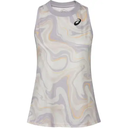 ASICS Tank Top Women's Purple Print/White