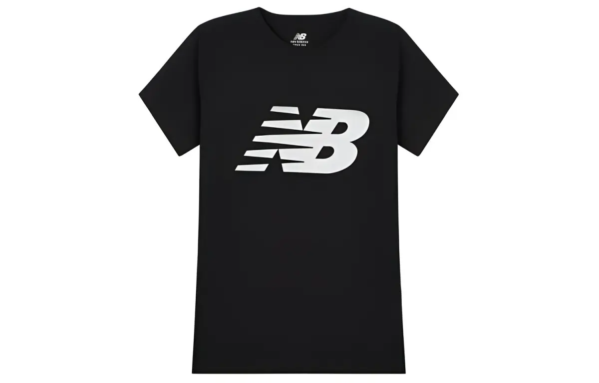 New Balance Set in Sleeve T Shirt Women's Black