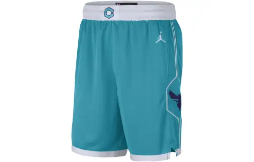 Jordan Bumblebee Team ICON Edition 2020 NBA Basketball Shorts Men's Blue Green